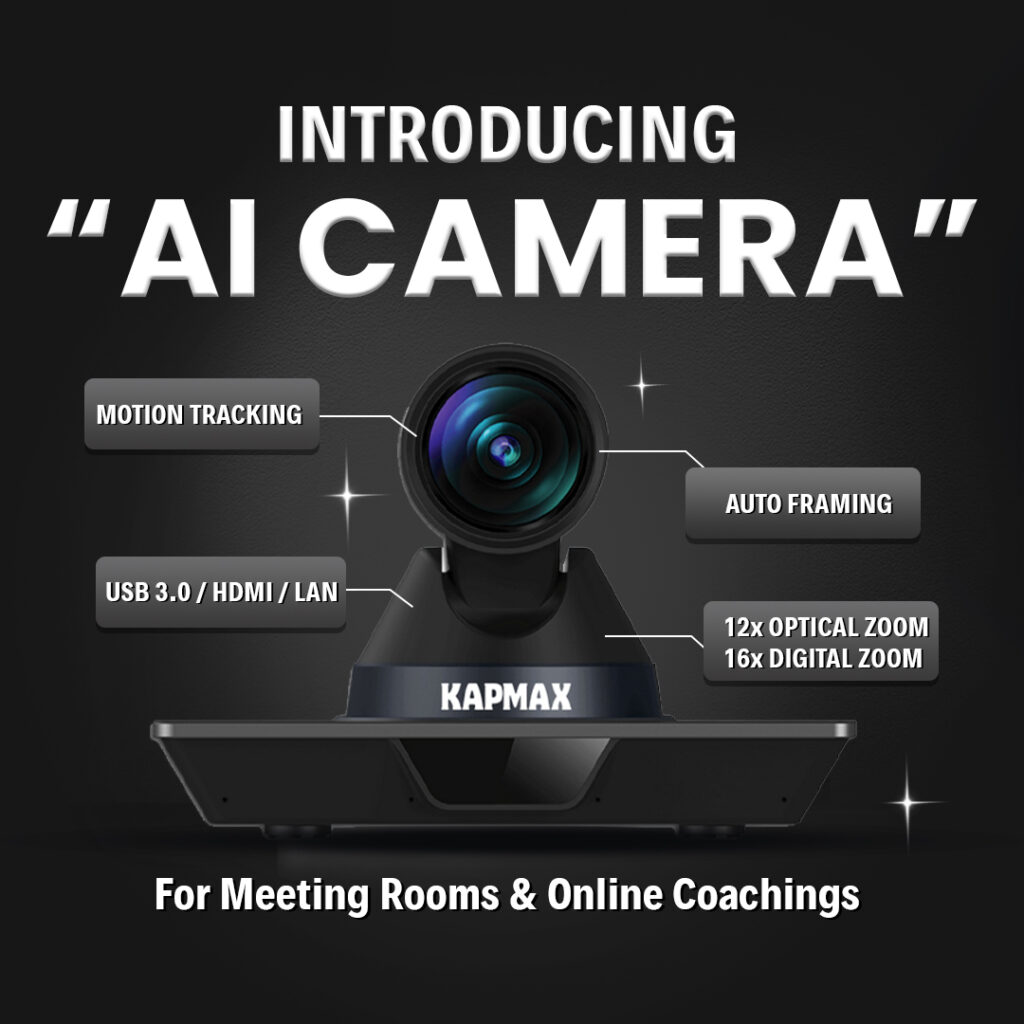 online teaching camera 4k ptz ai kapmax
